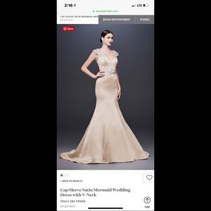Brand new Zac posen wedding dress size 14